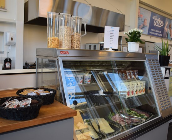 Disken ved Skansens cafeområde