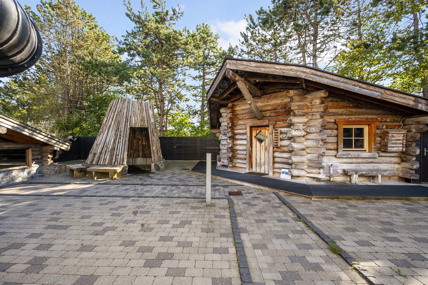 Det kolde brusebad og kelosauna i Skansen Nørresundby