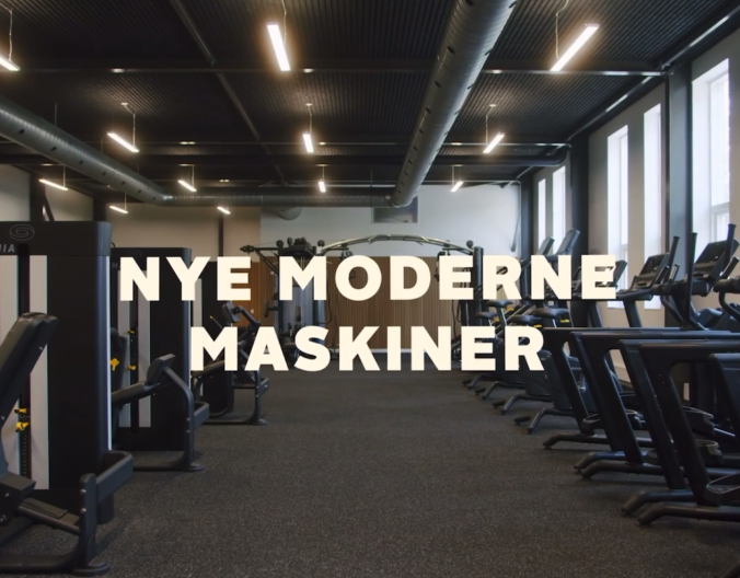 Romaskiner i Skansen fitness